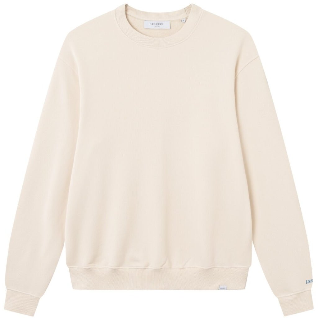 Les Deux Hiroto Sweatshirt Ivory - Supermen.dk