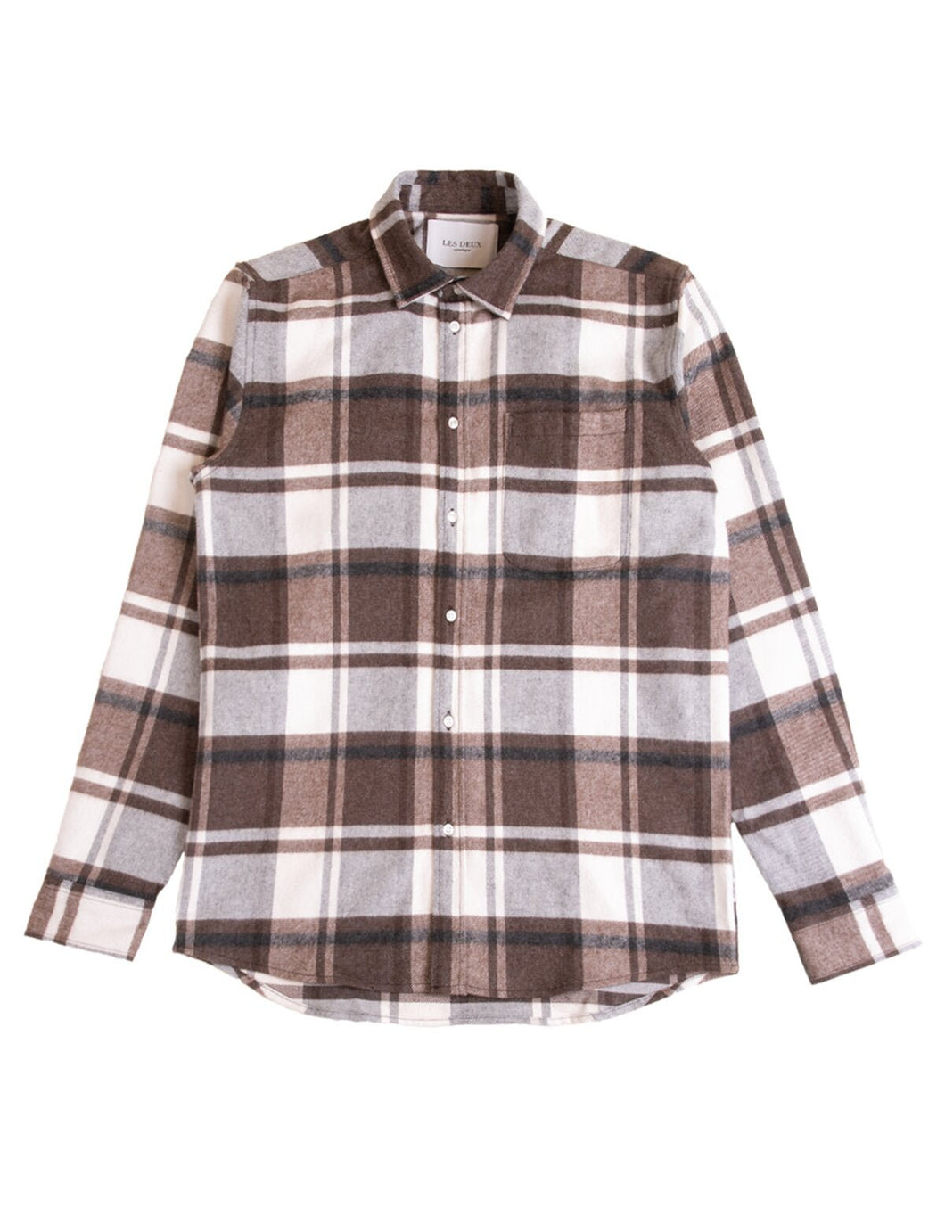 Les Deux Jeremy Flannel Shirt - Supermen.dk