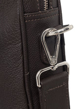 Indlæs billede til gallerivisning Les Deux Leather Computer Bag Single Dark Brown - Supermen.dk
