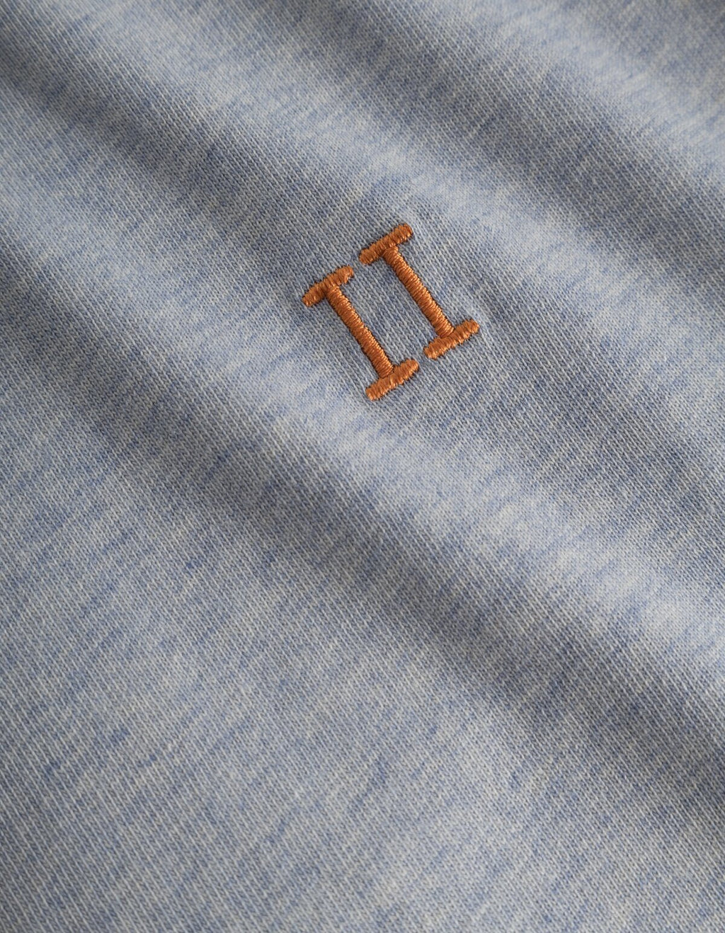 Nørregaard T-Shirt - Summer Sky Melange-Orange - Supermen.dk