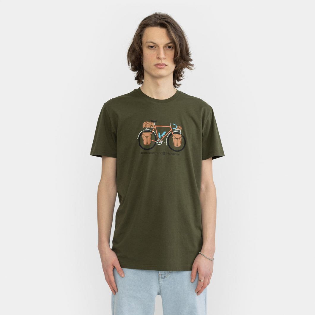 Revolution Regular T-shirt - Army - Supermen.dk