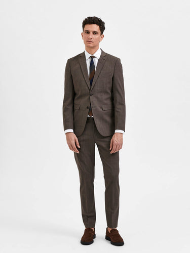 Selected SLHSLIM-ELON BLAZER CAMEL - Supermen.dk