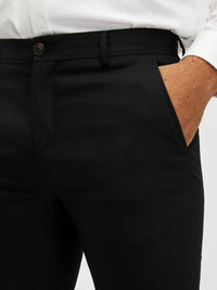 Selected SLHSLIM-NEIL BUKS BLACK - Supermen.dk